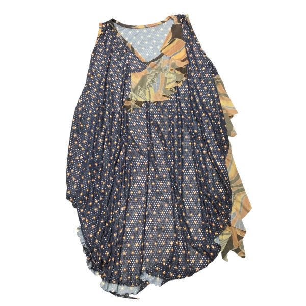 Swimwear Cover-up By Free People In Blue & Orange, Size: Xs For Cheap