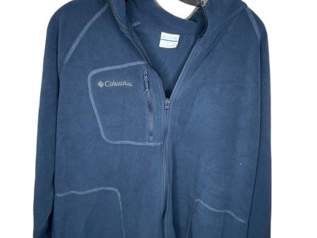 Athletic Jacket By Columbia In Blue, Size: Xl Fashion