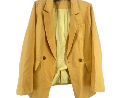 Blazer By Clothes Mentor In Yellow, Size: S Sale