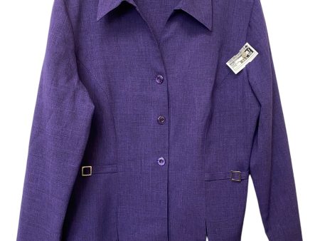 Blazer By Sag Harbor In Purple, Size: Xl Online