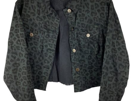 Jacket Denim By Altard State In Animal Print, Size: S Supply