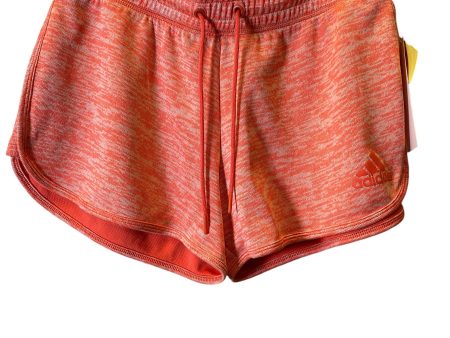 Athletic Shorts By Adidas In Orange, Size: S For Sale