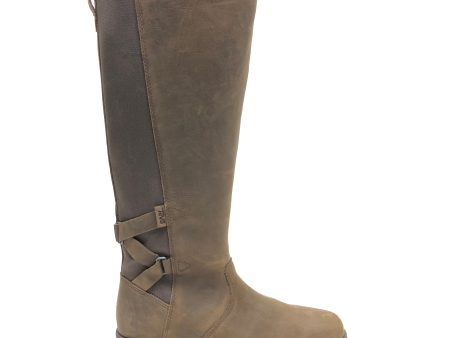 Boots Knee Heels By Teva In Brown, Size:8 Online