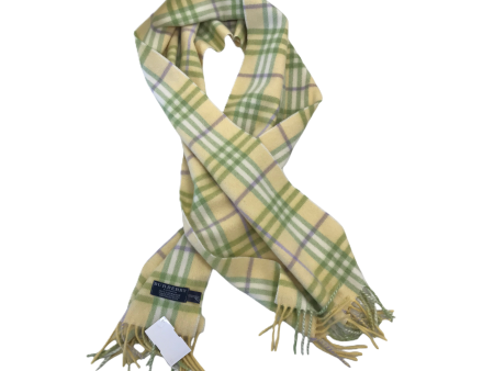 Scarf Luxury Designer By Burberry Supply