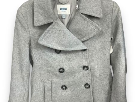 Coat Peacoat By Old Navy In Grey, Size: Xs Online