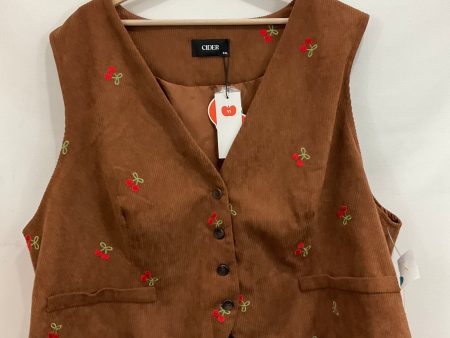 Vest Other By Cmf In Brown, Size: 4x Sale