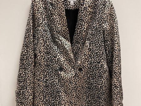 Blazer By Nine West In Animal Print, Size: S Online Hot Sale