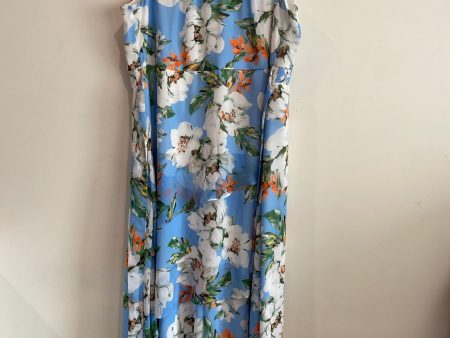 Dress Casual Maxi By Cato In Blue, Size: 3x For Sale