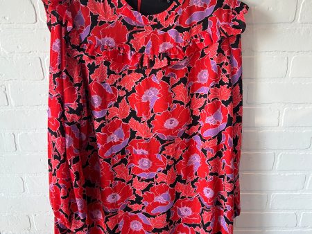 Dress Work By Who What Wear In Floral, Size: Xl Online Hot Sale