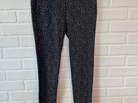 Pants Leggings By Loft In Black & Grey, Size: 0 Hot on Sale