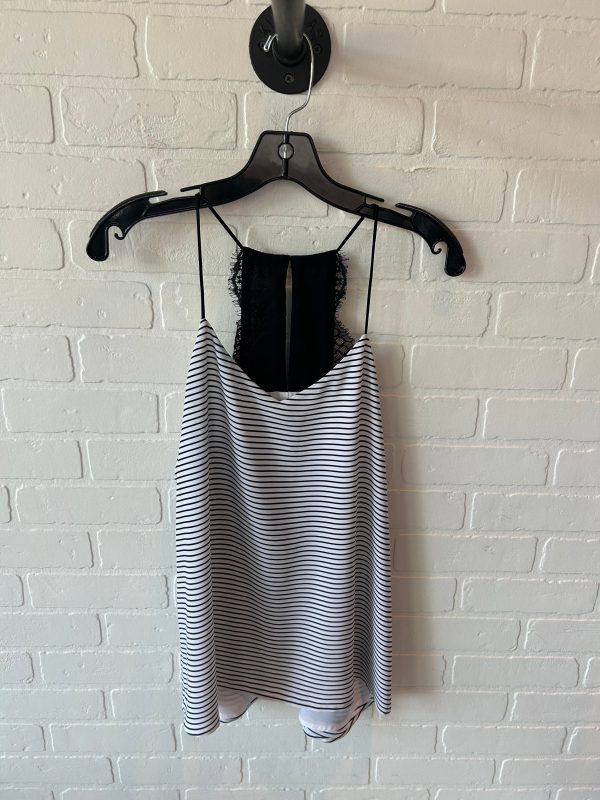 Top Cami By Express In Black & White, Size: M Online Hot Sale