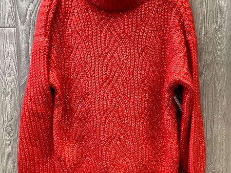 Sweater By A New Day In Red, Size: M Hot on Sale