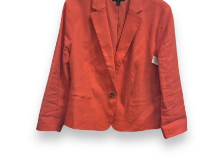 Blazer By Ann Taylor In Coral, Size: 16 Sale