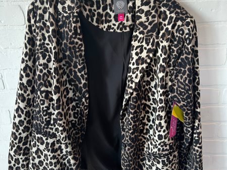 Blazer By Vince Camuto In Animal Print, Size: Xl Online Sale