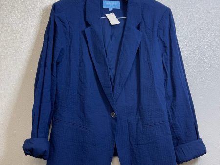 Blazer By Clothes Mentor In Blue, Size: Xl on Sale